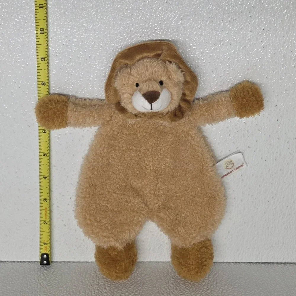 Apricot Lamb Baby Stuffed Animal Security Blanket Lion Plush Lovey